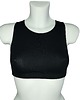 bielizna - inne Czarny top zabudowany
