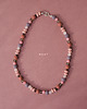 chokery ROOT Naszyjnik RHEI z kamieni naturalnych lawa kwarc różowy Chocker