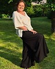 spodnie materiałowe damskie Szerokie spodnie z lnu z wiskozą SUMMER BLACK