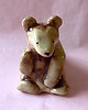 figurki i rzeźby Miś ceramiczny