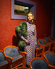 sukienki midi damskie Sukienka Dietrich fiolet