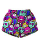 szorty damskie Shorty Spodenki Damskie DR.CROW Cartoon Funny