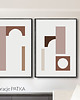 grafiki i ilustracje Abstract Organic - KOMPLET GRAFIK - 2 SZTUKI