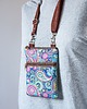 etui na telefon Etui na telefon z paskiem / Niebieski Paisley
