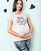 ubrania ciążowe T-shirt- Będę Mamą