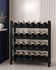 organizery Metalowy stojak na wino Ribera 24