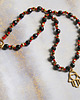 chokery Choker OCHRONNY naszyjnik : turmalin & hamsa