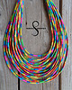 naszyjniki - inne Masajka  "Neon Rainbow""