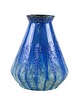 wazony Wazon ceramiczny niebieski, duński design, lata 60, produkcja: Dania