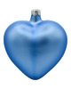 ozdoby choinkowe Bombka choinkowa: Serce matowe: błękitne