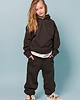 bluzy dla dziewczynki Brown hoodie mom&kids