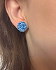 kolczyki soutache Lekkie kolczyki sutasz w kolorze niebieskim
