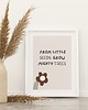 obrazy i plakaty do pokoju dziecięcego Plakat little seeds P164