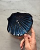 mydelniczki Ceramiczna Mydelniczka z Odpływem Muszelka Muszla Midnight Ocean