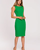 sukienki midi damskie Sukienka ołówkowa-soczysta zieleń(M-667)
