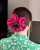 gumki do włosów Flower Scrunchie Fuksja