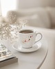 filiżanki Filiżanka 100 ml espresso ze spodkiem - Nakrapiana złotem