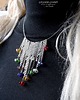 kolie Na kolorowo. Oryginalna kaskada w modnym stylu BOHO ciekawy prezent handmade