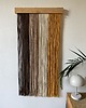 makramy Minimalistyczna nowoczesna cieniowana makrama boho