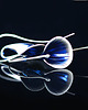kolczyki wire wrapping Srebrne kolczyki Kalie