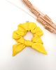 gumki do włosów Scrunchie/frotka bow Yellow