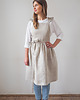 fartuchy kuchenne Lniany fartuszek retro NATURAL LINEN