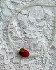 chokery Naszyjnik Choker Poziomka