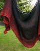 szale damskie winne ombre / chusta