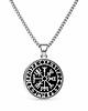 biżuteria męska Naszyjnik męski VEGVISIR- srebro, srebro złocone