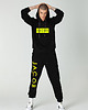 bluzy męskie Bluza unisex z nadrukim neonowym