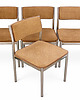 krzesła Zestaw 4 krzeseł lata 70 
