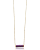 złote naszyjniki Naszyjnik ANNA's NECKLACE purple