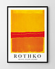 plakaty Plakat Rothko Yellow Orange Red