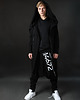 spodnie męskie Czarne wygodne spodnie baggy  NO RULES unisex