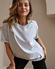 t-shirt damskie T-shirt Voila Szary Jasny Melanż