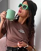t-shirt damskie Czekoladowa koszulka damska goraca czekolada