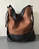 torby na ramię Torba hobo XXL - koniak, gorzka czekolada
