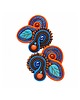kolczyki soutache Kolczyki soutache Jesienny liść