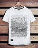t-shirty męskie Koszulka męska TATRY GIEWONT biała