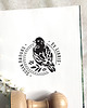 stemple PTASZEK -  pieczątka Ex Libris