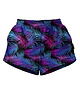 szorty damskie Shorty Spodenki Damskie DR.CROW Palmy Fiolet
