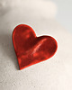 broszki Serce  broszka ceramika