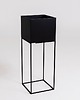 doniczki Donica PALMUS METAL 100 cm - czarny