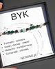 bransoletki z kamieni naturalnych BYK bransoletka zodiakalna na gumce