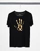 t-shirt damskie Gold Mursi Handprint Woman