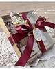 kartki scrapbooking Kartka 50 rocznica ślubu z kopertą na pieniądze w pudełku