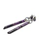 kolczyki srebrne Kolczyki srebrne Stick vol. 9/purple /