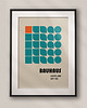 plakaty Minimalistyczny plakat - Bauhaus #14 - Do salonu, sypialni, biura