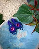 kolczyki soutache Ronja 2 - kolczyki z sutaszu, srebro