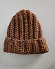 czapki damskie Czapka wełniana w kolorze miedzi